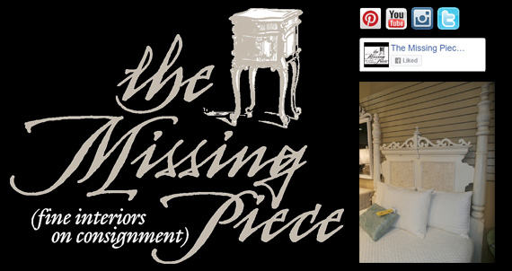Custom Web Programming and Development for The Missing Piece in Tampa Florida.